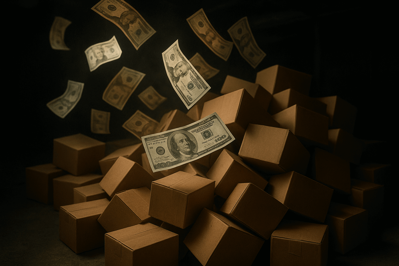 Infographic detailing the hidden costs of manual warehouse operations like wasted labor, cost of errors, and lost sales.